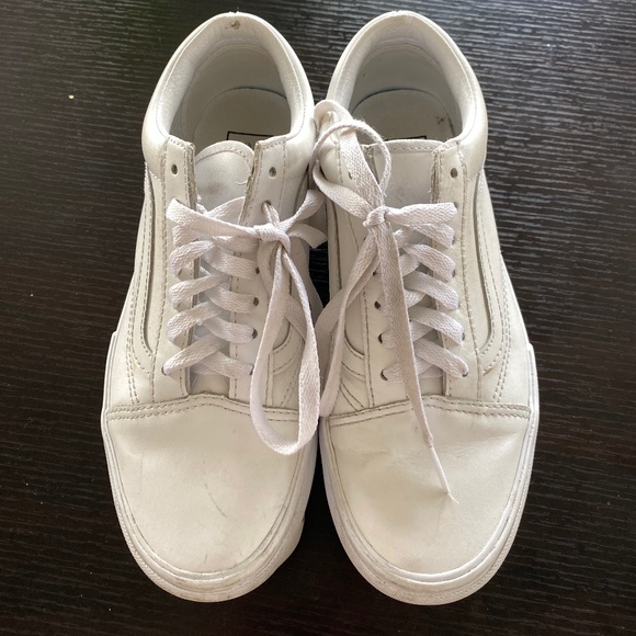 Vans Shoes - Vans Old Skool Stackform, White, Size 7